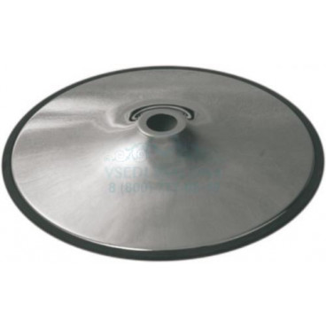 Диск для кресла парикмахерского круглый хром