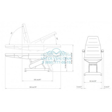 Кресло косметологическое &quot;LEMI 3&quot;