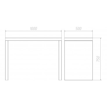 Маникюрный стол Apex Base ECO