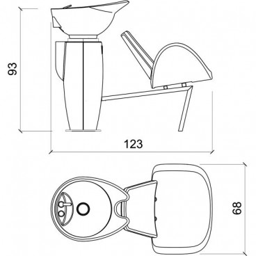 Мойка парикмахерская &quot;Graliwash&quot;