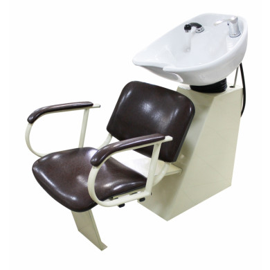 Мойка парикмахерская ЛЕНА с креслом КЛАССИК средняя
