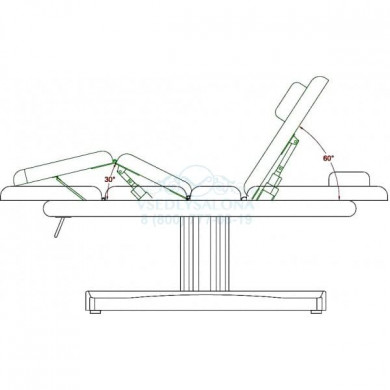 Кушетка для СПА процедур SPA 120