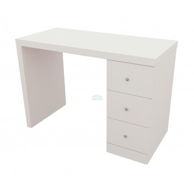 Маникюрный стол белый глянец