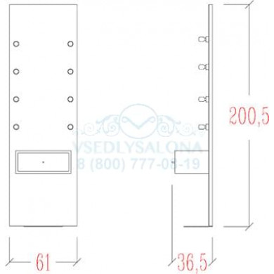 Рабочее место мастера MAKE UP