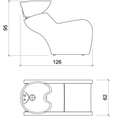 Мойка парикмахерская &quot;CLUBWASH&quot;